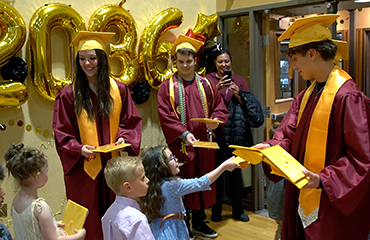  passing graduation caps